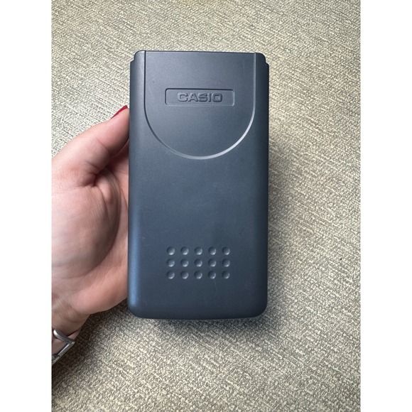 Vintage CASIO Fx-250HC Fraction Scientific Calculator with case WORKS - Picture 1 of 3